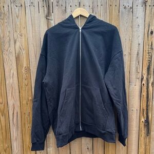Madhappy Men's Charcoal Zip-Up hoodie